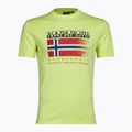 Herren Napapijri S-Kreis gelb sonnig t-shirt 5