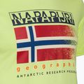 Herren Napapijri S-Kreis gelb sonnig t-shirt 7