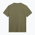 Herren Napapijri S-Tepees grünes Flechten-T-Shirt 6