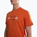 Herren Napapijri S-Smallwood orange gebranntes Hemd 4