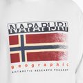 Herren Napapijri B-Kreis C hellweißes Sweatshirt 3