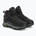 Damen Wanderschuhe Merrell Moab Speed Thermo Spike Mid WP schwarz 4