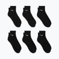 Nike Everyday Cushioned 6 Paar schwarz/weiße Socken 4