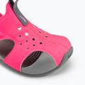 Nike Sunray Protect 2 Kinder Sandalen Hyper Pink/Rauchgrau/Fuchsia Glow 7