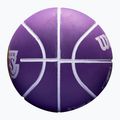 Ball Super Mini Wilson NBA Dribbler Los Angeles Lakers purple 2