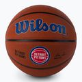 Wilson NBA Team Alliance Detroit Pistons Basketball braun WTB3100XBDET