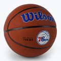 Wilson NBA Team Alliance Philadelphia 76ers Basketball braun WTB3100XBPHI 2