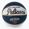 Wilson NBA Team Retro Mini New Orleans Pelicans Basketball in navy blau WTB3200XBBNO