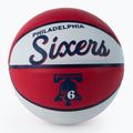 Wilson NBA Team Retro Mini Philadelphia 76ers Basketball rot WTB3200XBPHI