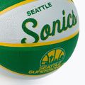 Wilson NBA Team Retro Mini Seattle SuperSonics Basketball grün WTB3200XBSEA 3