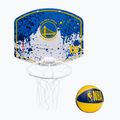 Wilson NBA Golden State Warriors Mini Hoop Basketball-Backboard blau WTBA1302GOL