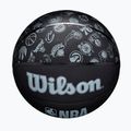 Wilson NBA All Team Basketball schwarz Größe 6 3