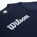 Wilson Team Graphic Herren Tennisshirt mit klassischer Marineblau-Schrift 3