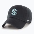 47 Brand NHL Seattle Kraken CLEAN UP Baseballmütze schwarz