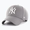 47 Brand MLB New York Yankees MVP SNAPBACK Baseballmütze B-MVPSP17WBP grau