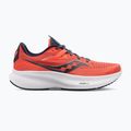Damen Laufschuhe Saucony Ride 15 vizi rot/nacht 7