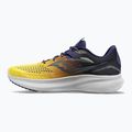 Saucony Ride 15 Herren Laufschuhe navy blau und gelb S20729-65 10