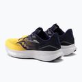 Saucony Ride 15 Herren Laufschuhe navy blau und gelb S20729-65 3