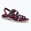 Damen Merrell District 3 Backstrap Web Sandalen burgundy