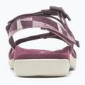 Damen Merrell District 3 Backstrap Web Sandalen burgundy 7