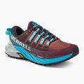 Merrell Agility Peak 4 Damen Laufschuhe burgund-blau J067546