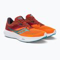 Saucony Ride 16 Herren Laufschuhe orange-rot S20830-25 4