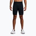 Saucony Fortify Gefütterte Herren Laufshorts halb schwarz