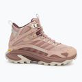 Wanderschuhe Damen Merrell Moab Speed 2 Mid Gtx adobe Rosa 2