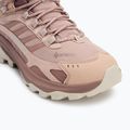 Wanderschuhe Damen Merrell Moab Speed 2 Mid Gtx adobe Rosa 7