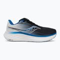 Herren Laufschuhe Saucony Ride 18 schwarz / skydiver 2