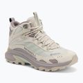Damen Wanderschuhe Merrell Moab Speed 2 Mid GTX greige