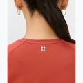 Damen Yoga-Shirt Sweaty Betty Athlete Crop Seamless Workout terrazzo red 5