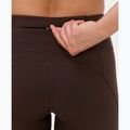 Damen-Trainingsleggings Sweaty Betty Power Workout 7/8 espresso brown 7