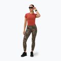 Damen-Trainingsleggings Sweaty Betty Power Piping Workout 7/8 brown ink leopard print 2