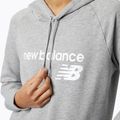 Damen-Hoodie New Balance Core Fleece Hoodie grey 4