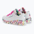 SKECHERS Uno Lite Lovely Luv weiß/multi Kinder Turnschuhe 3