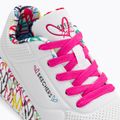 SKECHERS Uno Lite Lovely Luv weiß/multi Kinder Turnschuhe 8