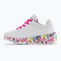 SKECHERS Uno Lite Lovely Luv weiß/multi Kinder Turnschuhe 10