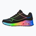 Schuhe Damen SKECHERS Uno Pop Of Sunshine black/multi neon 10