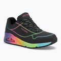 Schuhe Damen SKECHERS Uno Pop Of Sunshine black/multi neon