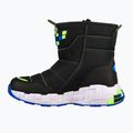 SKECHERS Mega-Craft Cuboforce Kinder-Trekking-Stiefel schwarz/blau/lime 3