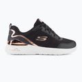 Damen Trainingsschuhe SKECHERS Skech-Air Dynamight The Halcyon schwarz/rosa gold 2
