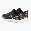 Damen Trainingsschuhe SKECHERS Skech-Air Dynamight The Halcyon schwarz/rosa gold 3
