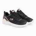 Damen Trainingsschuhe SKECHERS Skech-Air Dynamight The Halcyon schwarz/rosa gold 4