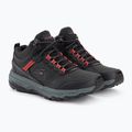 SKECHERS Go Run Trail Altitude Element Herren Laufschuhe schwarz/kohle 4