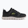 Schuhe Herren SKECHERS Track Knockhill black/lime 2
