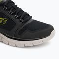 Schuhe Herren SKECHERS Track Knockhill black/lime 7