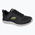 Schuhe Herren SKECHERS Track Knockhill black/lime 8