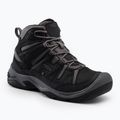 Herren-Trekking-Stiefel KEEN Circadia Mid Wp schwarz-grau 1026768