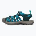 Trekkingsandalen Damen Keen Whisper Sea Moss blau 127362 10